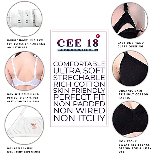 CEE-18-Womens-Cotton-Non-Padded-Non-Wired-Maternity-Nursing-Bra