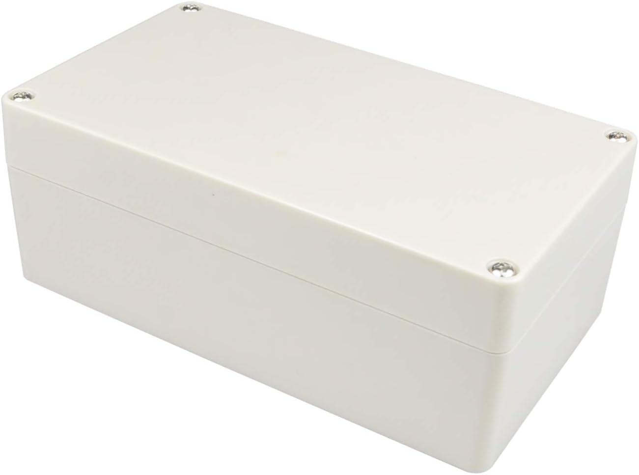 Waterproof Plastic Project Box IP65 ABS Electronic Junction Box Enclosure 6.2 x 3.54 x 2.3 inch 158 x 90 x 60 mm (Gray White)