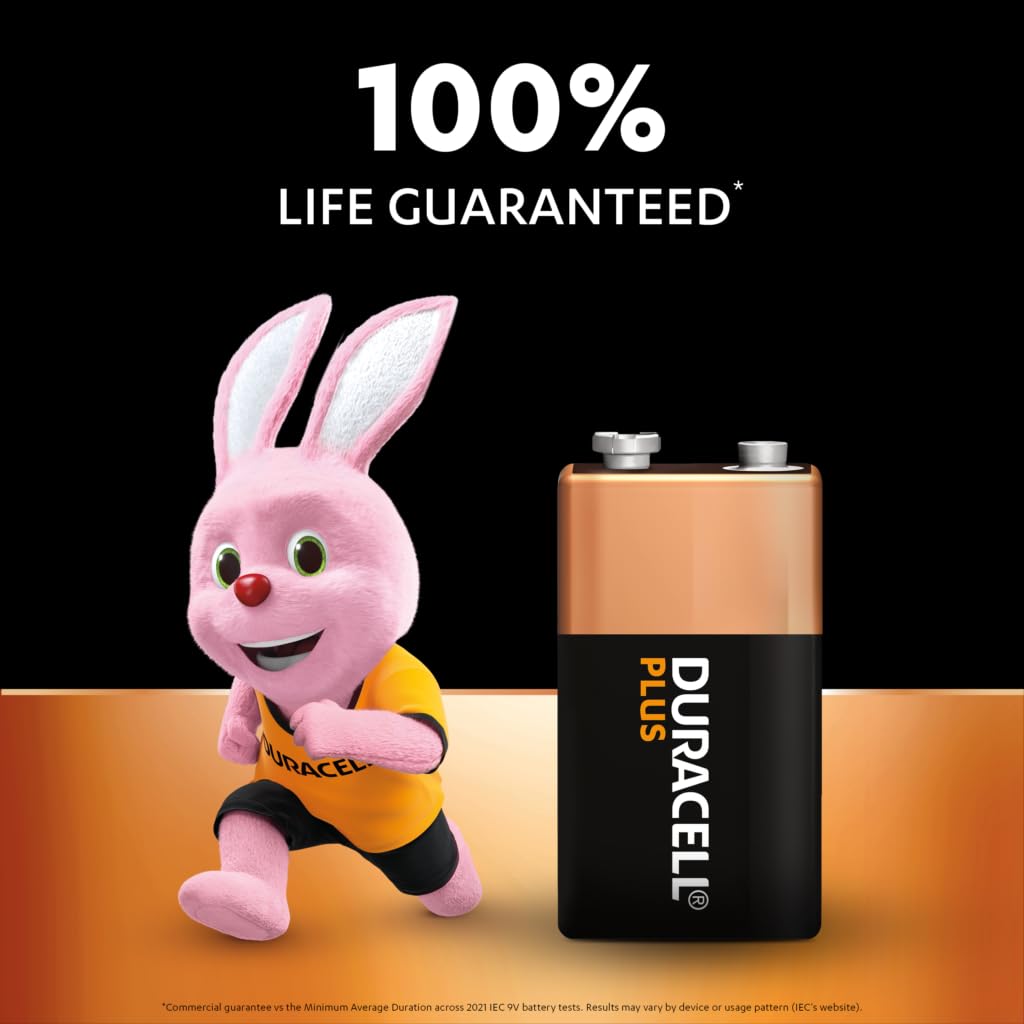 Duracell 16 x 9 V Plus (4 blíster de 4 Pilas) 16 Pilas (6LR61/MN1604)
