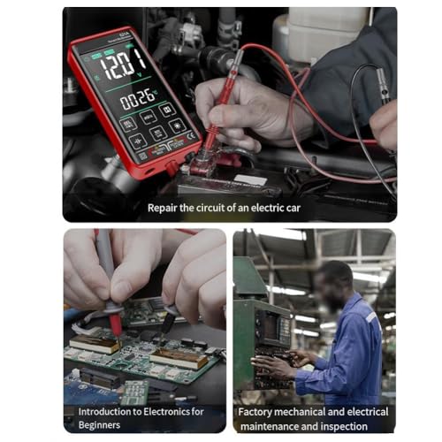 Multimètre 9999 comptes écran tactile pour éviter les pannes de pile