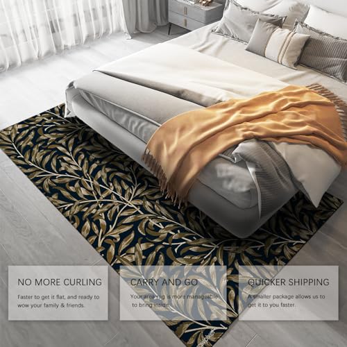 Tapis intérieur extérieur 150x240cm style Morris Willow
