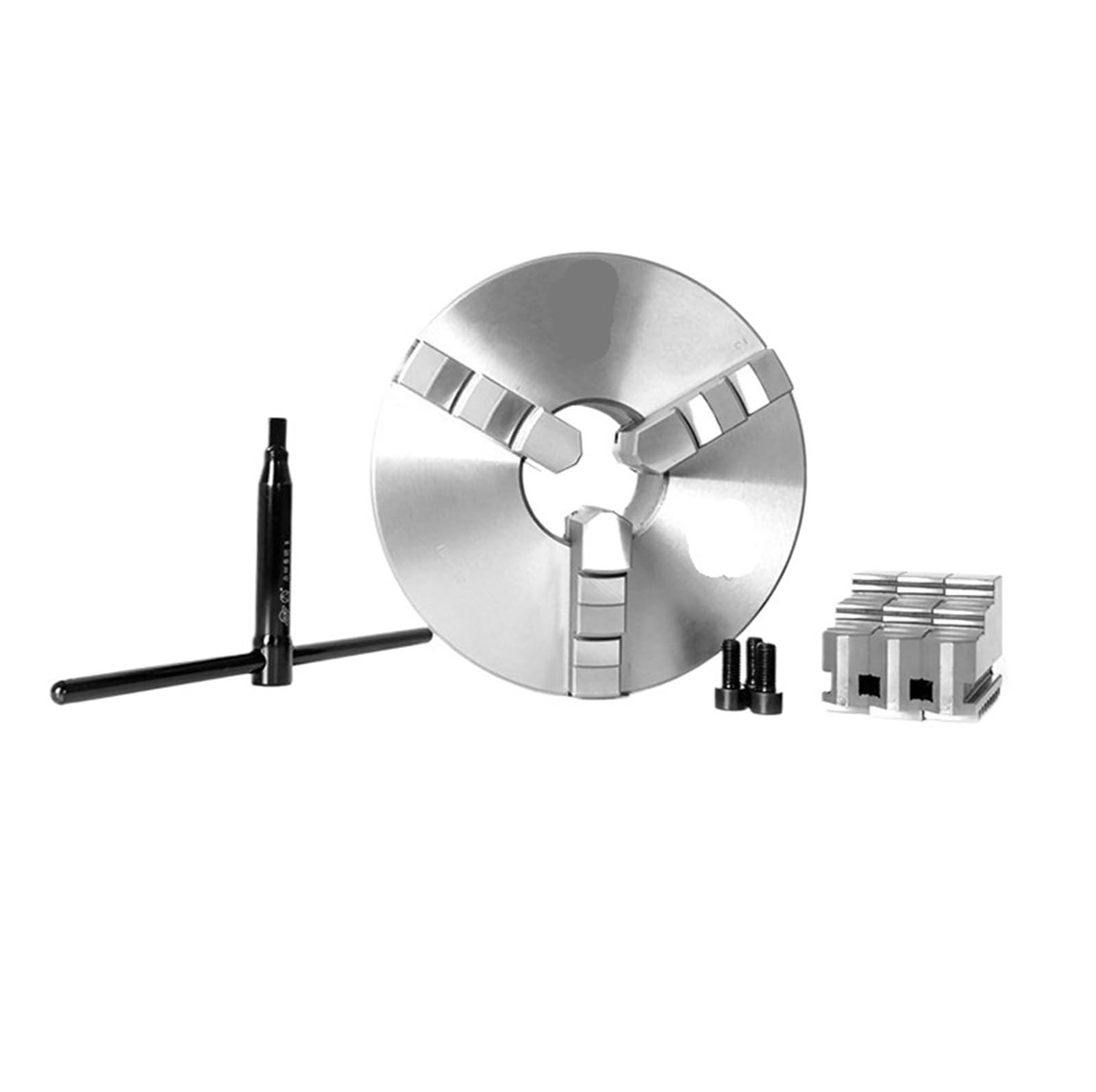 Selbstzentrierendes Dreibackenfutter der Serie K11/kurzes zylindrisches Dreibackenfutter mit geradem Anschlag 80 mm–800 mm(K11-200C)