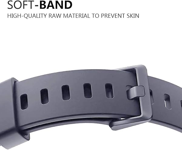 Compatible avec Fitbit Inspire & Fitbit Inspire HR Bracelet, Bande en Silicone Souple Sangle de Remplacement Reglables Sport Accessorie pour Montre Connectée Fitbit Inspire & Inspire HR - 5