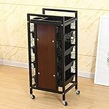 Salon Schönheitswagen Trolley-Speicher-Organisator hat 4 Schubladen und diese Schubladen Fach Stil mit denen Sie eine große Auswahl an Beauty-Tools platzieren und liefert.