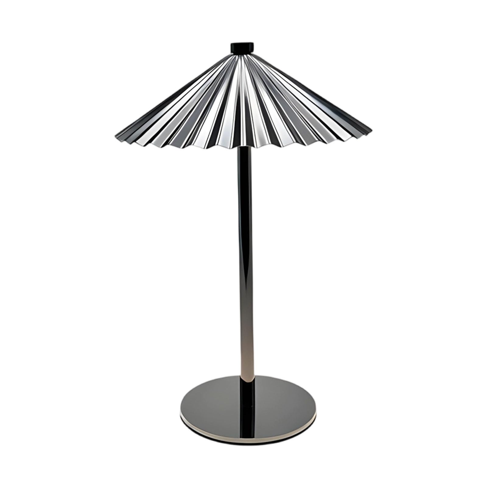 Oxxggkao Artistic Foldable Table Lamp with Warm Light and Sturdy Metal Construction Permanent Iron Art Nightstand Lamp