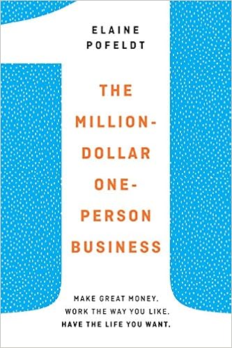 The Million-Dollar, One-Person Business: Make Great Money. Work the Way You Like. Have the Life You Want. book cover