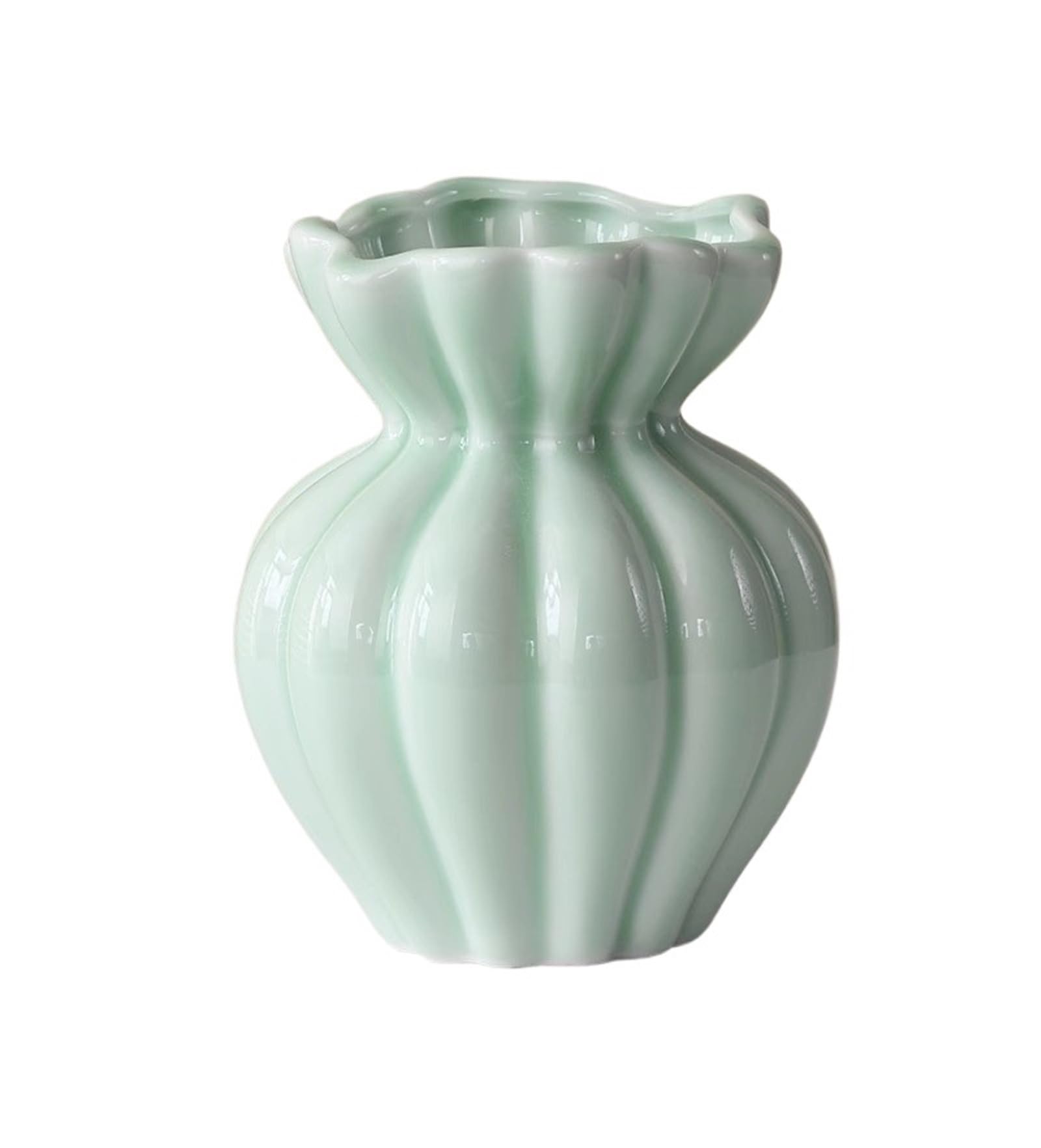 Flower Vase Vases for Pampas Grass Flower for Kitchen Living Room Bedroom Office Shelf Table Centerpiece