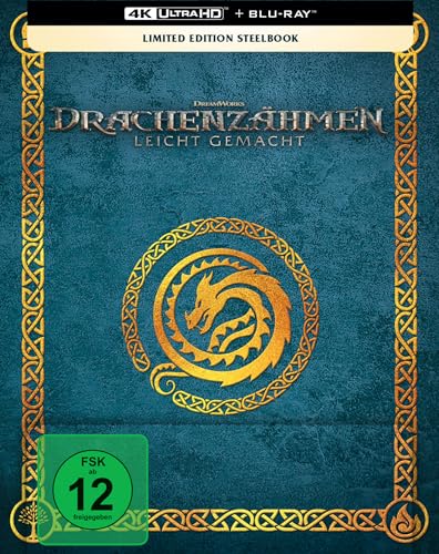 Drachenzähmen leicht gemacht (2025) – 4K Steelbook (UHD + Blu-ray Disc)