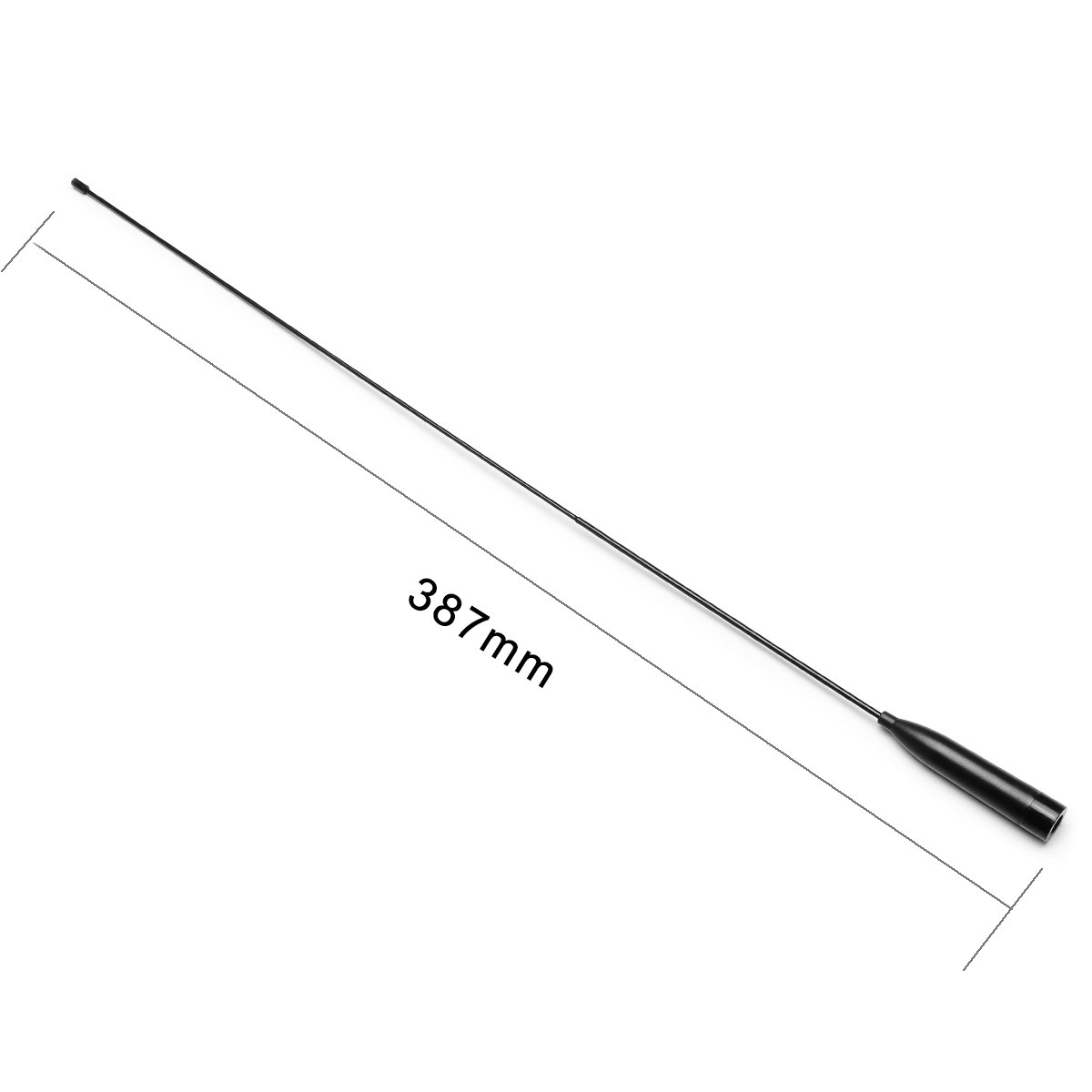 NKTECH NK-930G 15,2" 10 W wąski podwójny zakresowy VHF UHF 144/430Mhz antena SMA-M do KENWOOD WOUXUN KG-UV6D PRO KG-UV8D PLUS TYT TH-UV800D DM-UVF10 MD-380 MD-390 GPS MD-6-6-80 TH-F-F5-kierunkowe radio