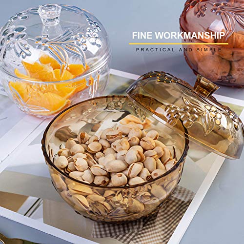 Angoily Caixa Porta- Lanche de Plástico Bandeja de Frutas Secas Organizador de Armazenamento de Frut