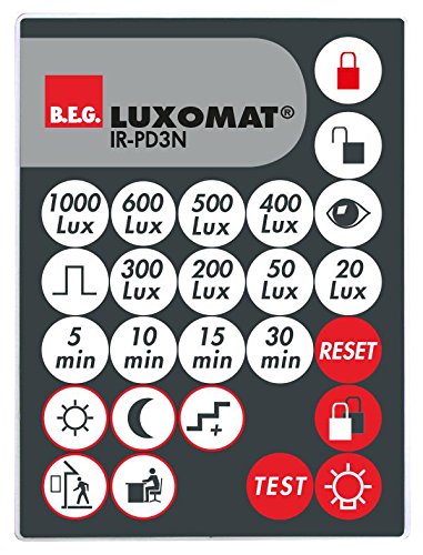 Remote for Luxomat Pd3N, Product Range Beg Luxomat Range, Security Acccessories
