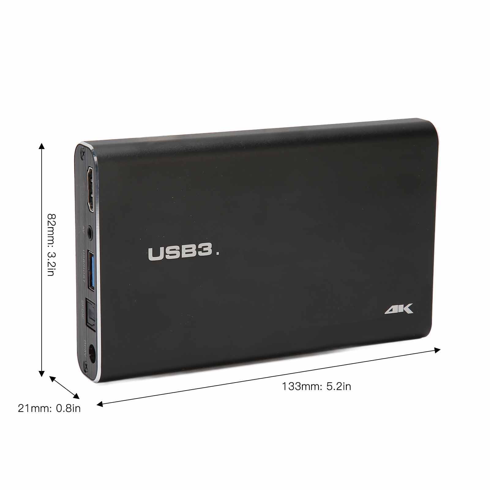 Lettore Multimediale Digitale Ultra HD 4K per unità USB e Schede di Memoria, Lettore Multimediale Mini HD, Lettore Multimediale PPT per Video Foto Musica con Supporto (EU)