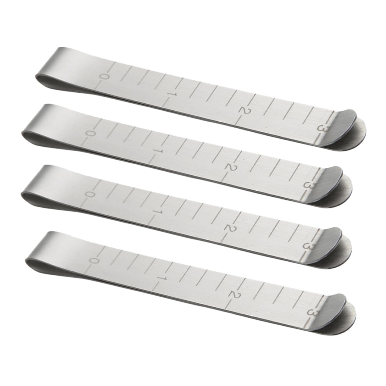 HOMSFOU Stainless Steel Sewing Clips 40 Pcs Metal Hemming Clips Quilting Supplies for Pinning