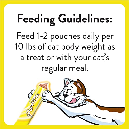 Temptations Creamy Puree with Chicken and Salmon Lickable Cat Treats Variety Pack, 0.42 Oz Pouches, 16 Count - Image 4