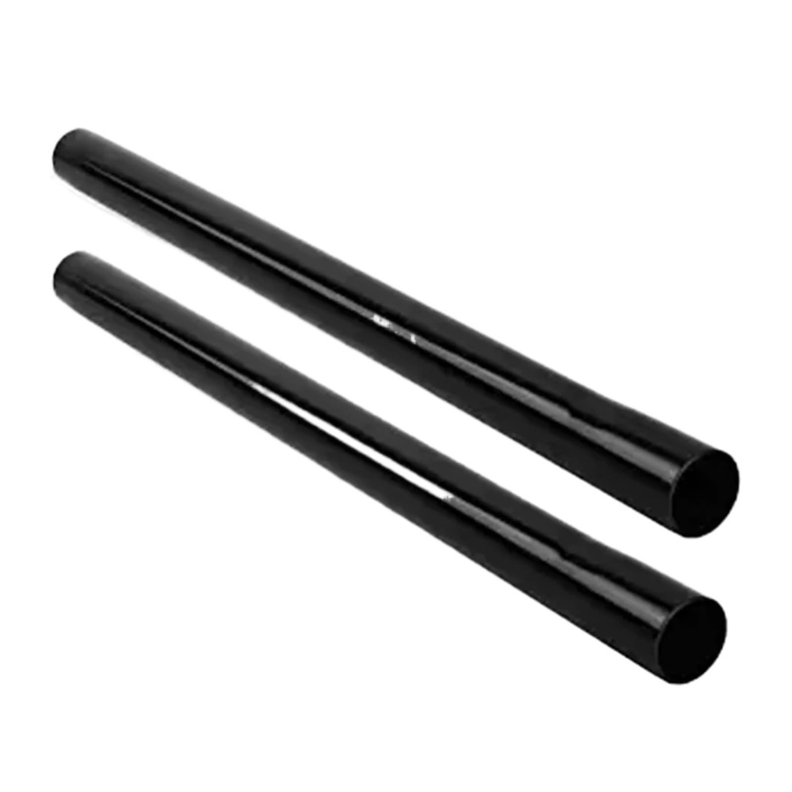 2pcs Vacuum Cleaner 35mm Diameter Extension Tube Suction Tube Plastic Black Wet Dry Vacuum Cleaner Extension Rod
