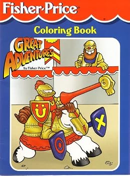 Unknown Binding Great Adventures (Fisher-Price Coloring Book) Book