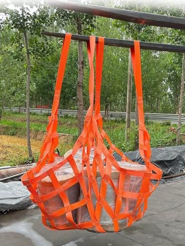 Filet de levage objets lourds avec maille 20cm et filet à sacs robustes - 3