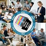 Tinnee 7Pack 80XL Wkłady atramentowe kompatybilne z Epson 80XL T801 T802 T803 T804 T805 T806 do Epson Stylus Photo P50 PX650 PX700W PX710W PX720WD PX800FW PX81W W 0FW PX820FWD