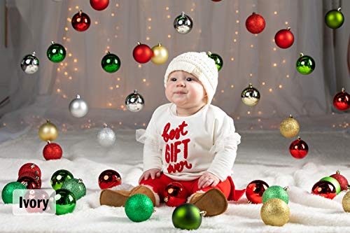 Funky Junque Baby Beanie - Soft Knit Winter Skull Cap - Cozy Warm Hat for Infants & Toddlers4