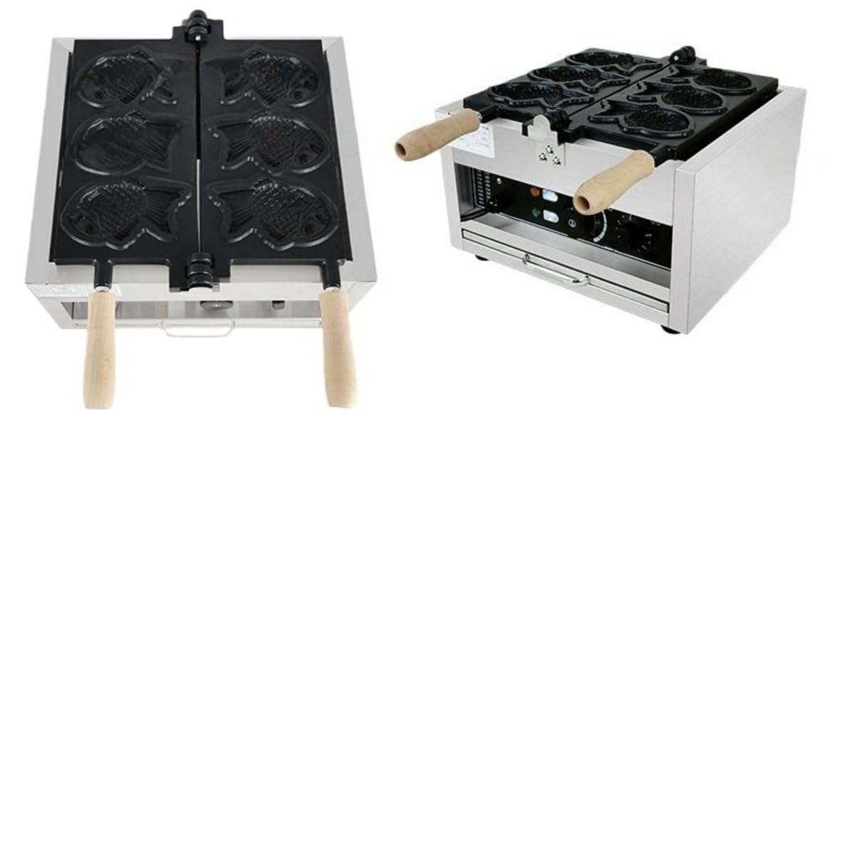 Amazon | Andula鯛焼きメーカーバターたい焼き鯛焼き器 業務用電気たい