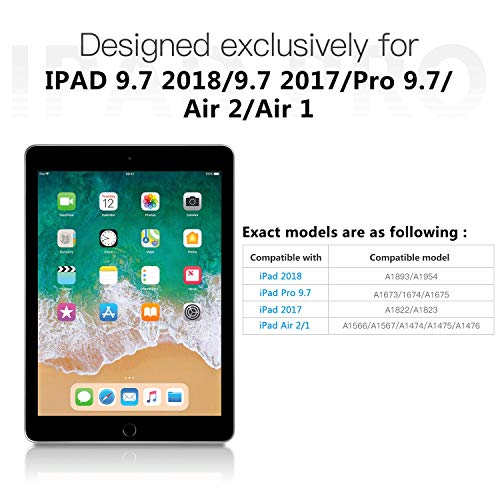 Image of OJOS Screen Protector Compatible with iPad 9.7 Inch 2018 & 2017 Paper Texture Film Screen Guard (Matte Clear)