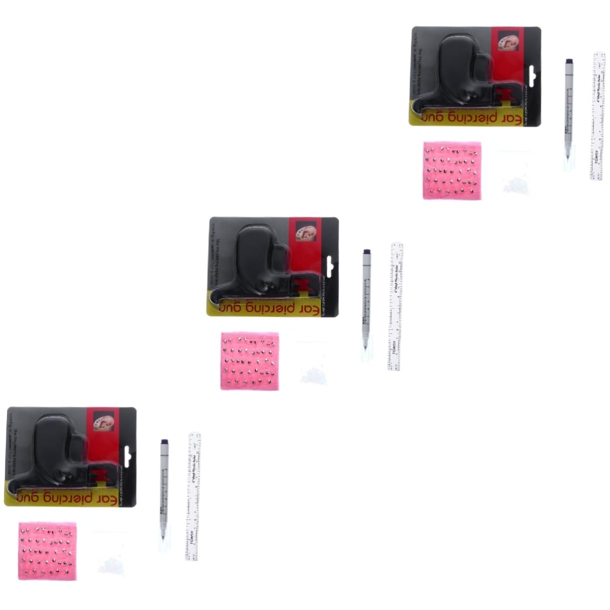 Ipetboom Pcs Professional Ear Piercer Kit Tool Set No Pain Ear Piercer Tools for Home Use