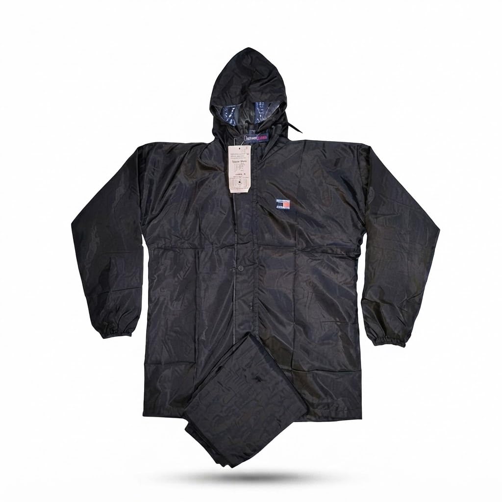 drumstone { 2026 Brings 5 Years WARRANTY ) Raincoat for Men & Women – Premium Waterproof Rain Suit with Hood for Heavy Rain, Monsoon Protection, Lightweight & Durable Design, Unisex Adult Size-picture-20