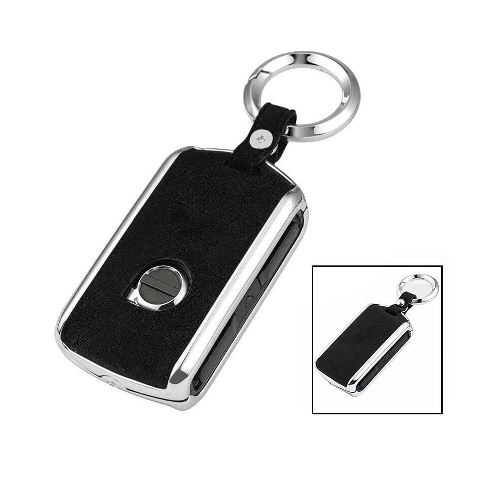 Skórzane etui na kluczyki samochodowe do Volvo XC60, XC90, S90, V90, V90, etui ochronne na klucze, etui na klucze, etui na klucze, pilot zdalnego sterowania