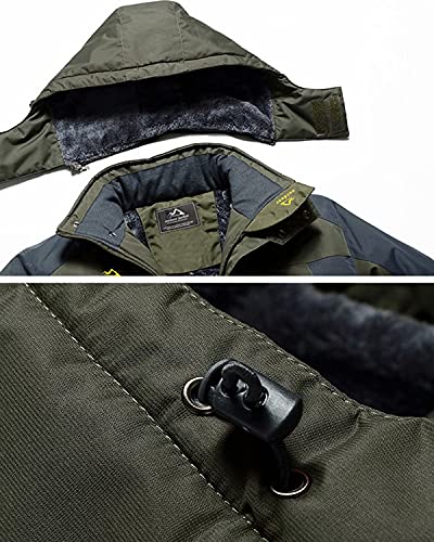 Waterproof Jackets For Men Fleece Snowboarding Jacket Hiking Camping Jacket Fishing Coat Skiing Jacket Winter Jackets For Men #TOP1