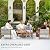 NATURAL EXPRESSIONS 4 Pieces Patio Furniture Sets, Outdoor Patio Deep Seating Group Conversation Set with Handwoven Rope, Wooden Grain Printing Metal Frame with Olefin Cushions