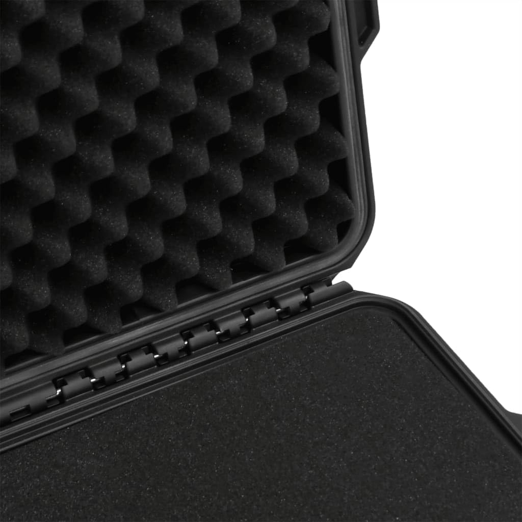vidaXL Valise de vol Portable Noir 62,5x50x28,5 cm PP