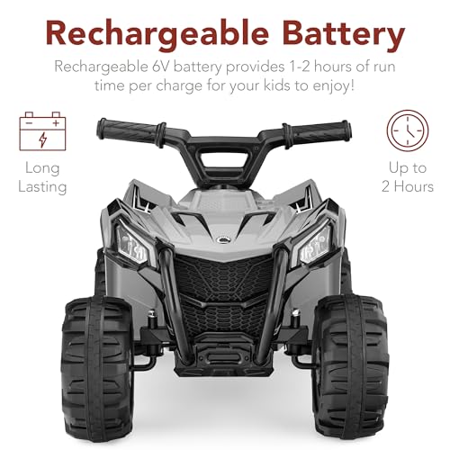 Best Choice 6V Kids ATV Gray