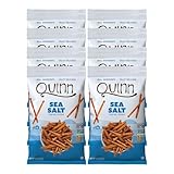 Quinn Snacks Classic Sea Salt Pretzels, 8 Count, 56 Ounce