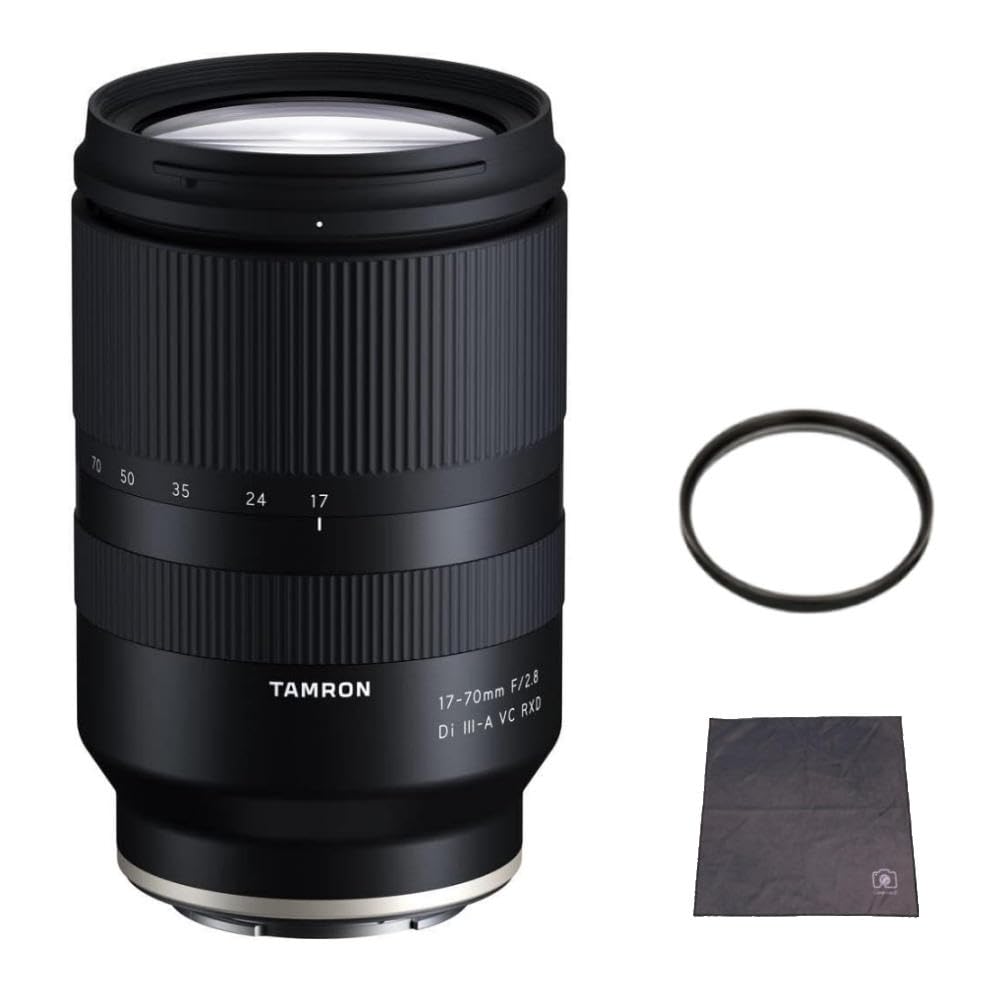 【美品】TAMRON 17-70mm F/2.8 Xマウント/保護フィルター付き TAMRON （レビューでプレゼント） レンズ保護フィルター付