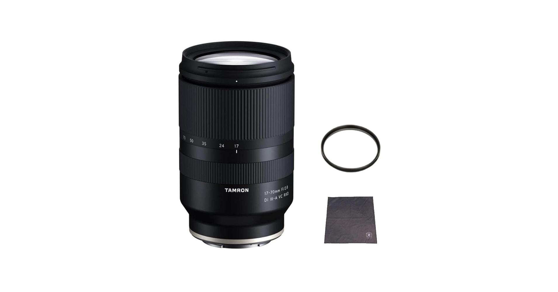 【美品】TAMRON 17-70mm F/2.8 Xマウント/保護フィルター付き TAMRON （レビューでプレゼント） レンズ保護フィルター付