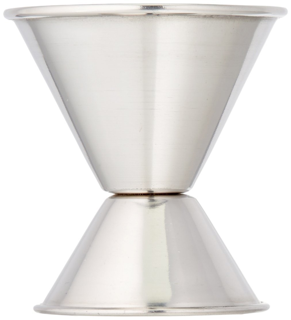 Winco 3/4 oz / 1 1/2 oz Stainless Steel Jigger — Amazon image 2