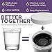 Sponge Filter Replacement 1362 and Cartridge 1361 for Nikken Aqua Pour 1360 - Prefilter Sponge and Water Filtration System Cartridge for Nikken Water Filter Replacement PiMag Gravity Filtration System