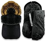 Universell für Kinderwagen, Sportwagen Schlitten tauglich - Aussparungen für Universal 3- und 5-Punkt-Gurte