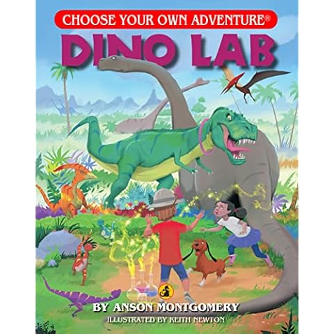 Dino Lab (Choose Your Own Adventure - Dragonlark) Cover