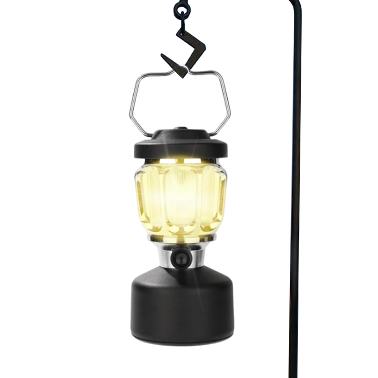 Carga de Luces de Campamento Linterna Recargable de la Linterna LED Que acampa con la Prenda Impermeable del Banco IPX4 del Poder multicolora