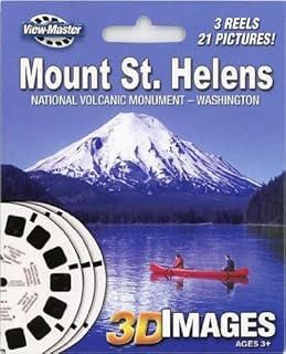 Mt. St. Helens National Volcanic Monument - ViewMaster - 3 Reel Set - 21 3D Images