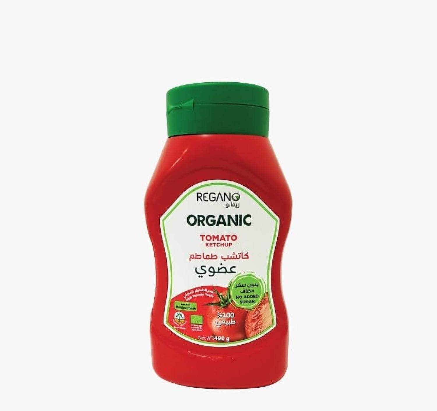 Regano Organic Sugar Free Ketchup 490 g