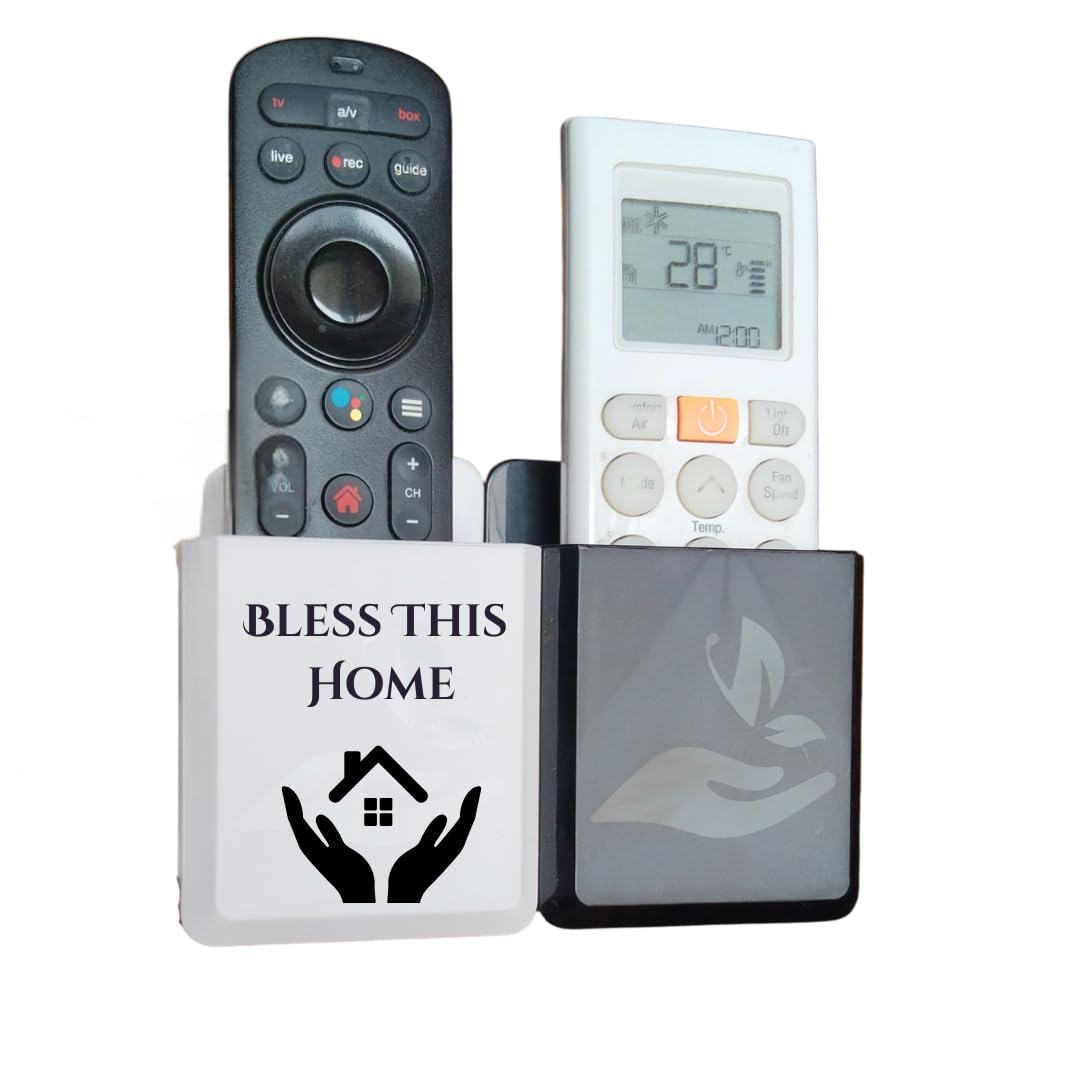 Organize Your Remotes with the Rainbow Dots Holder -1