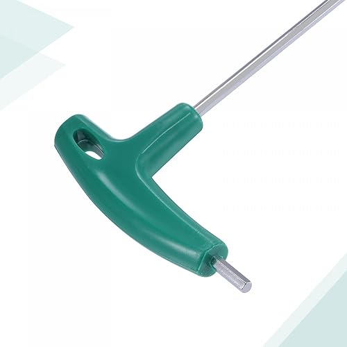 Miniatura 4 de uxcell Juego de llaves hexagonales con mango en T de brazo extra largo de 0.118 in y 0.157 in, acabado cromado