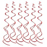 Lowki Hanging Swirl Party Spiral Swirl Decorations, Ceiling Decoration for Birthday, Baby Shower, An