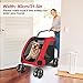Wooce Pet Carrito de Cuatro Ruedas Trolley para Perros Carritos de Gatos...