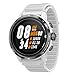 COROS Montre GPS Multisport APEX Pro Premium avec Moniteur de fréquence Cardiaque et de pouls, Batterie GPS complète 40h, Verre Saphir et écran Tactile (Blanc)