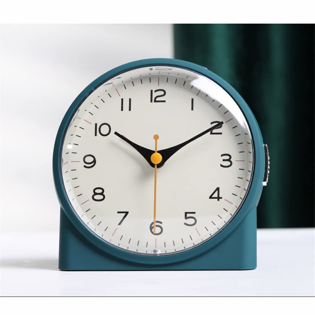 Bedside Small Tab Clock Bedroom Desktop Alarm Clock Wake Up Desktop Clock E 1
