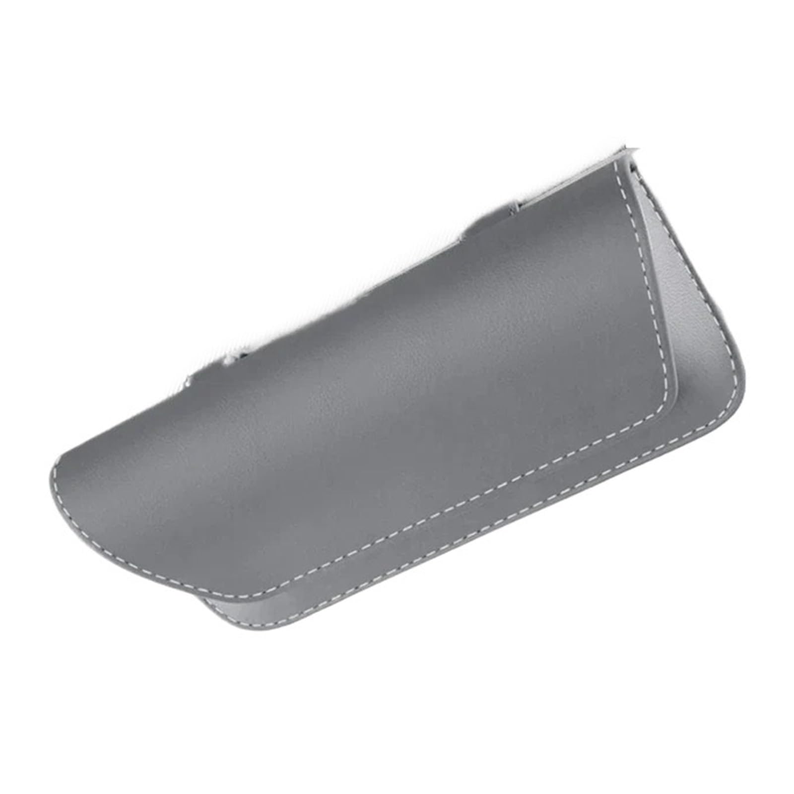 Soporte para Gafas De Sol Coche Estuche para Visera Organizador Almacenamiento Accesorios Interiores Magnéticos Cuero Estuche para Gafas De Sol Coche(Gray)