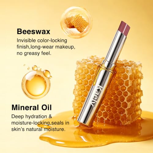 Image of evpct Rose Latte Honey Lipstick Moisturizing Tinted Lip Balm for Old Women